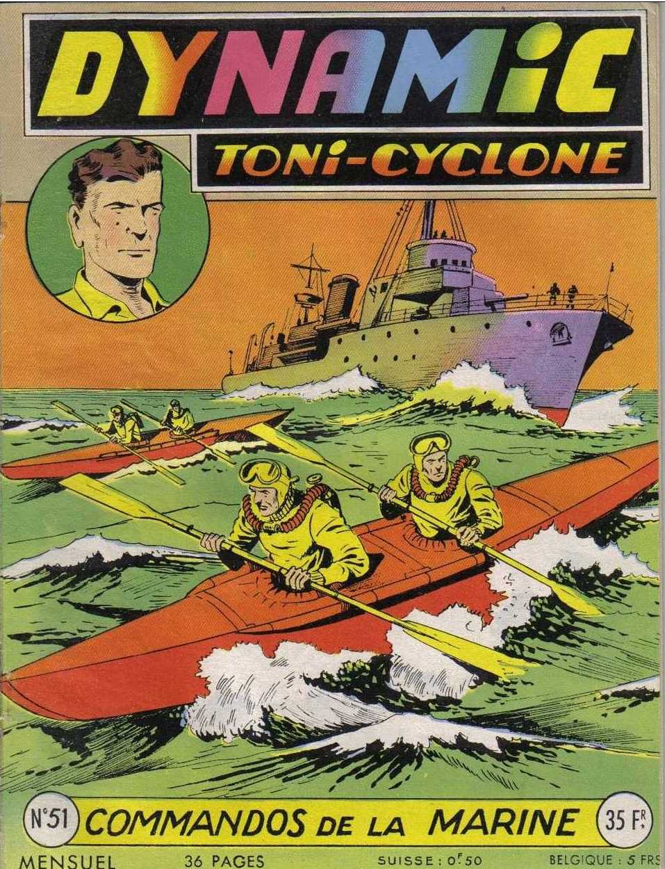 Scan de la Couverture Dynamic Toni Cyclone n 51